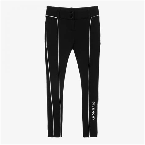 pantalon givenchy negro|givenchy trousers.